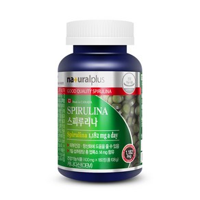 내츄럴플러스 스피루리나, 180정, 1개