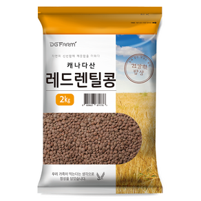 건강한밥상 레드렌틸콩, 2kg, 1개