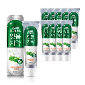 2080 진지발리스 메디플러스 치약, 150g, 10개