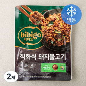 비비고 직화식 돼지불고기 (냉동), 400g, 2개