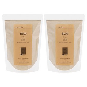 가루선생 흑임자 소이 라떼, 500g, 2개