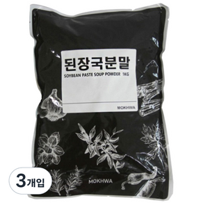 딜리셔스마켓 된장국 분말, 1kg, 3개