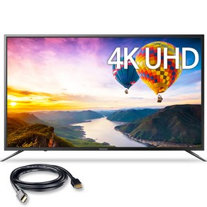 주연테크 4K UHD LED TV, 164cm(65인치), JYE-DS650U, 스탠드형, 고객직접설치