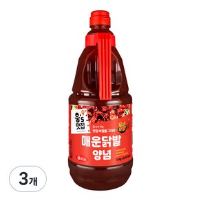 움트리 매운 닭발 양념, 1.9kg, 3개