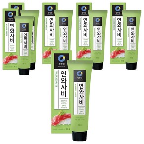 청정원 연와사비, 95g, 6개