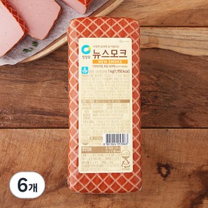 청정원 뉴스모크, 1kg, 6개