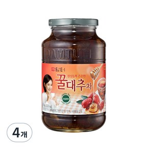 담터 꿀대추차, 1kg, 1개입, 4개