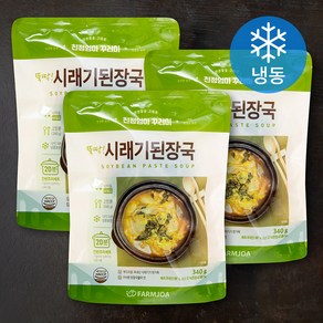 팜조아 친정엄마꾸러미 뚝딱 시래기 된장국 (냉동)