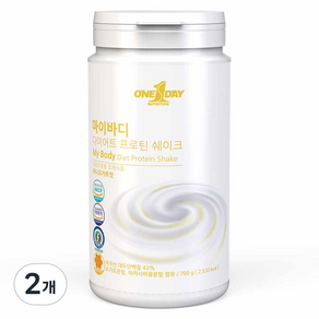 원데이뉴트리션 마이바디 다이어트 프로틴 쉐이크 허니요거트맛, 2개, 700g