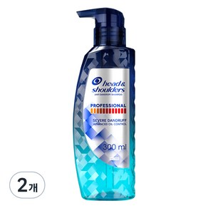 헤드앤숄더 프로페셔널 오일 컨트롤 비듬샴푸, 300ml, 2개