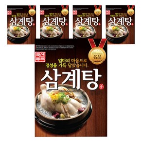 쿡산 삼계탕, 1kg, 5개