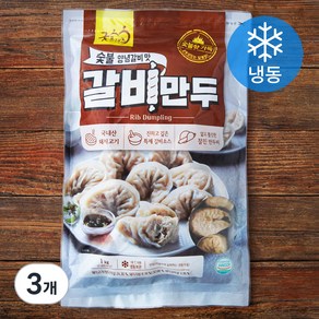 굿프랜즈 갈비만두 (냉동), 1kg, 3개