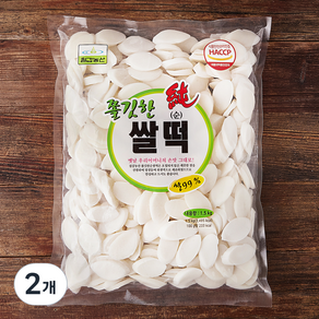 칠갑농산 쫄깃한 순쌀떡, 1.5kg, 2개