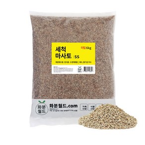 화분월드 세척마사토 미립, 1개, 6kg