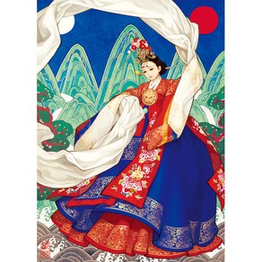 퍼즐라이프 화관무여인 花冠舞女人, 51x73.5cm, 1개