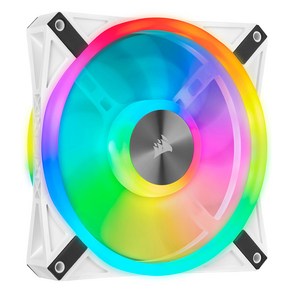 커세어 iCUE QL120 RGB 시스템 쿨러 120mm, 커세어 iCUE QL120 RGB 120mm 시스템 쿨러, 1개