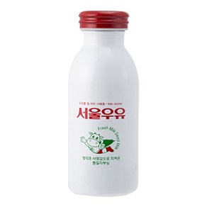 서울우유 레트로 보온 보냉 텀블러, 슈퍼카우보이, 350ml, 1개