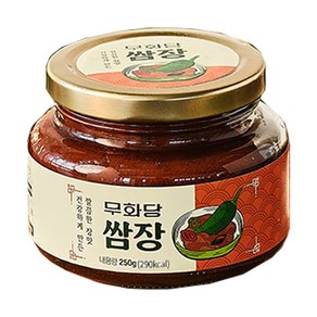 무화당 저당 알룰로스 쌈장, 250g, 1개