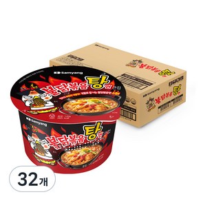 삼양 불닭볶음탕면 큰컵 120g, 32개