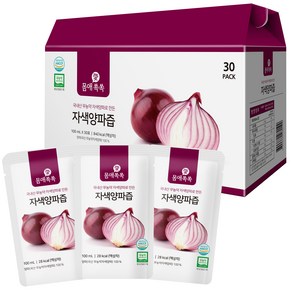 몸애쏙쏙 무농약 자색양파즙 30포, 1개, 300ml