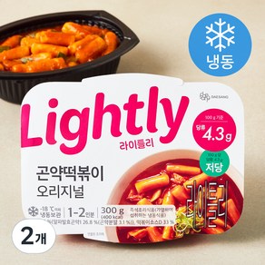 라이틀리 곤약떡볶이 오리지널 (냉동), 300g, 2개