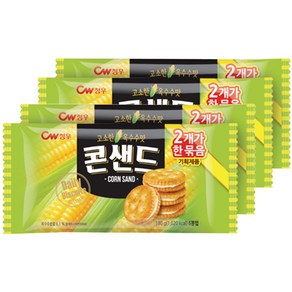 청우식품 콘샌드, 180g, 4개