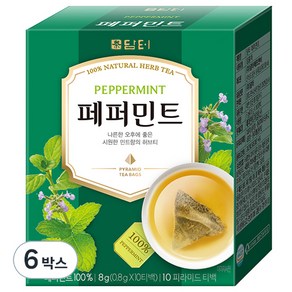 담터 페퍼민트 티백