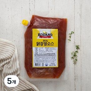 코다노 닭강정 소스, 2kg, 5개