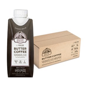 키토선생 닥터바리스타 버터커피, 250ml, 18개