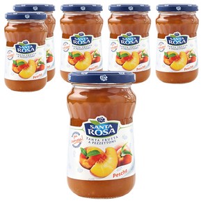 산타로사 복숭아잼, 350g, 6개