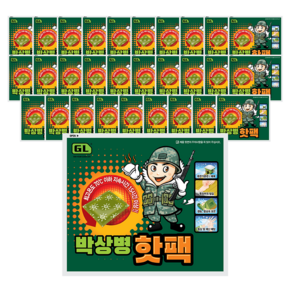 포켓형 박상병 핫팩 150g, 30개