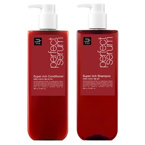 미쟝센 퍼펙트 슈퍼리치 세럼 샴푸 680ml + 미쟝센 퍼펙트 슈퍼리치 세럼 컨디셔너 680ml, 1세트