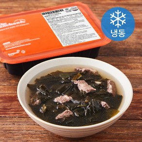 더반찬 쇠고기 미역국 (냉동), 550g, 1개