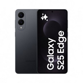 삼성전자 갤럭시 S25 Edge 자급제 SM-S937N, 티타늄 제트블랙, 512GB