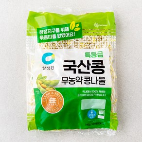 청정원 특등급 국산콩 무농약 콩나물, 340g, 1개