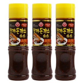 오뚜기 참깨 돈까스 소스 S, 470g, 3개