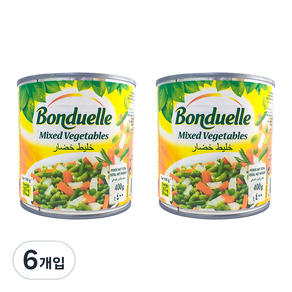 봉뒤엘르 베지터블 믹스, 400g, 6개