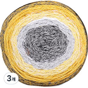 야나 세일러 마크라메 그라데이션 케이크얀 코바늘 가방뜨기좋은 뜨개실 250g, 502, 3개