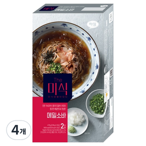 더미식 메밀소바 2인분, 4개, 478g