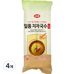 삼화식품 일품 치자 국수 소면 15인분, 1.5kg, 4개