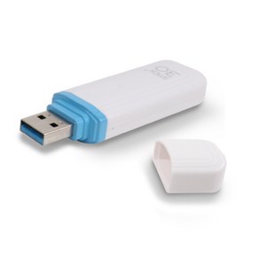 코시 스틱 USB 3.0 카드리더, CR1228U3, 블루, 1개