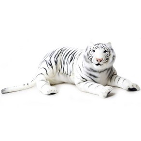 한사토이 3951번 백호랑이 TIGER-WH 인형, 35cm, 화이트, 1개