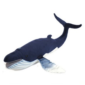 한사토이 동물인형 6289 혹등고래 hump back whale, 23cm, 파랑색, 1개