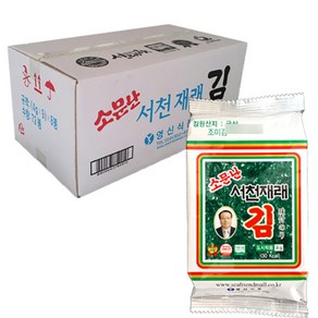 바다친구 소문난 서천 재래 도시락김, 4g, 72개