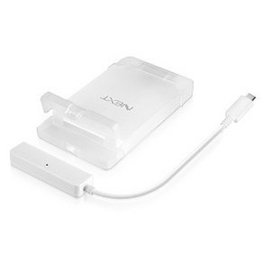 넥스트유 USB3.1 Gen2 타입C 2.5형 하드 케이스 NEXT-435TC, 1개