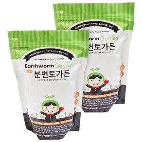 세경팜 분변토가든, 2개, 2L