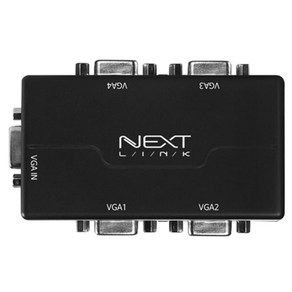 넥스트 1:4 VGA RGB 모니터 분배기 NEXTLINK-5202VSP