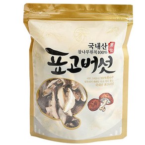 산천농원 참나무 원목 표고버섯 슬라이스, 80g, 1개