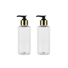 병도매닷컴 투명 주방디스펜서 AC150 + 검정골드마개, 150ml, 2세트