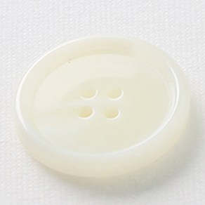 HR빅버튼 MD 단추 25mm, 화이트, 12개